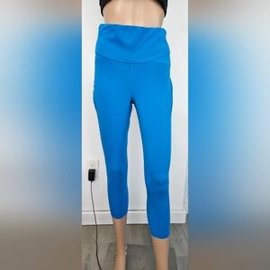 lululemon athletica Women's Blue Cropped Leggings